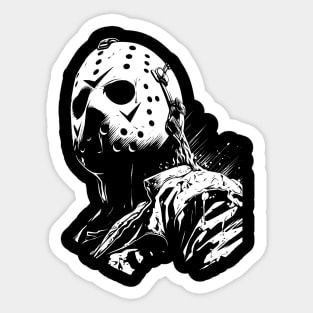 Friday the 13th: Jason Voorhees Sticker